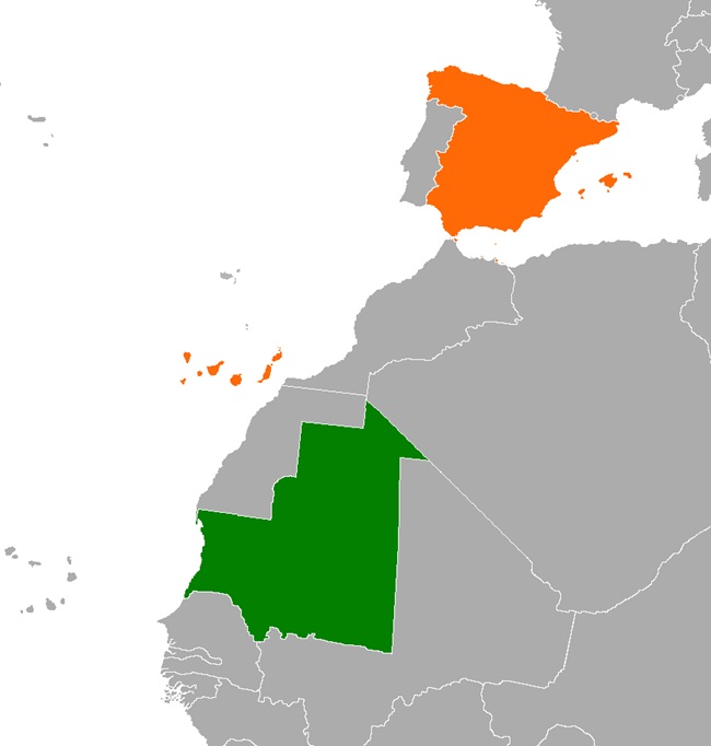 Mauritania España