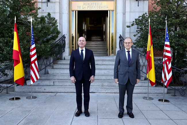 Visita Secretario Seguridad Nacional EE.UU. - Palacio de la Moncloa - 23 de junio 2021