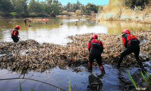 Operación Medioambiental “Extremadura” de la UME 